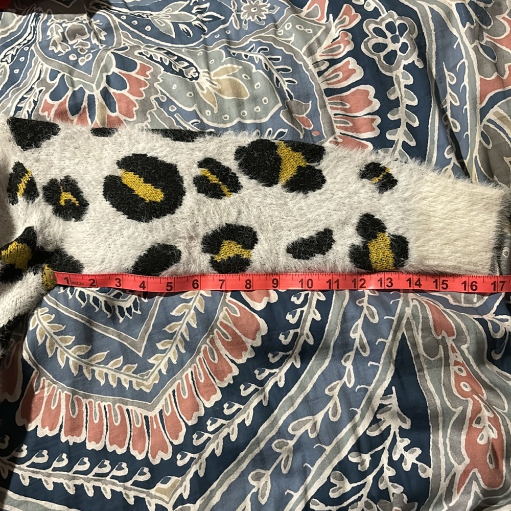 Animal print long cardigan💲 - Picture 4 of 4